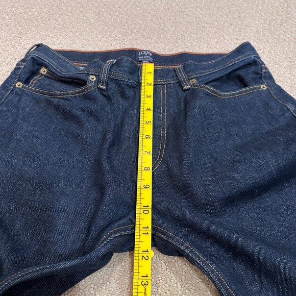 J Crew Jeans Sutton Straight Leg Dark Wash Preppy Classic Academia Sz 32 #A7709 - Picture 10 of 14
